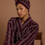 HOMMEY - HAIR WRAP | BLACKBERRY