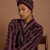 HOMMEY - HAIR WRAP | BLACKBERRY