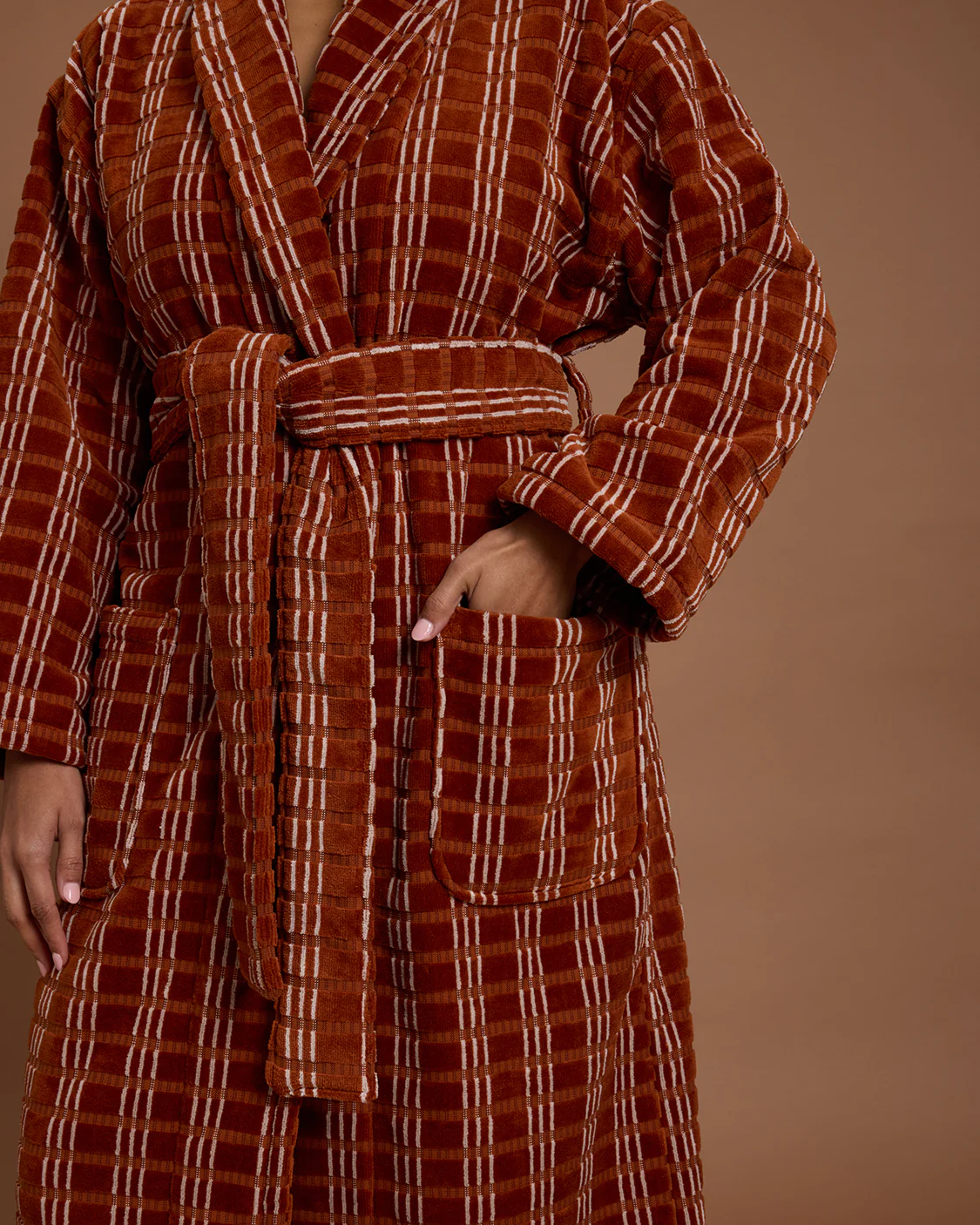 HOMMEY - ROBE | TERRACOTTA | L/XL