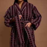 HOMMEY - ROBE | BLACKBERRY | L/XL