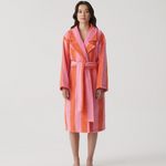 HOMMEY - ROBE | TERRY [SIZE:S/M CLR:SHERBET STRIPES]