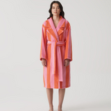 HOMMEY - ROBE | TERRY [SIZE:S/M CLR:SHERBET STRIPES]