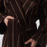HOMMEY - ROBE | TERRY [SIZE:S/M CLR:ESPRESSO]