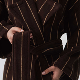 HOMMEY - ROBE | TERRY [SIZE:L/XL CLR:ESPRESSO]