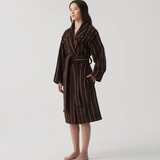 HOMMEY - ROBE | TERRY [SIZE:L/XL CLR:ESPRESSO]