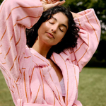 HOMMEY - ROBE | TERRY [SIZE:S/M CLR:FLEUR]