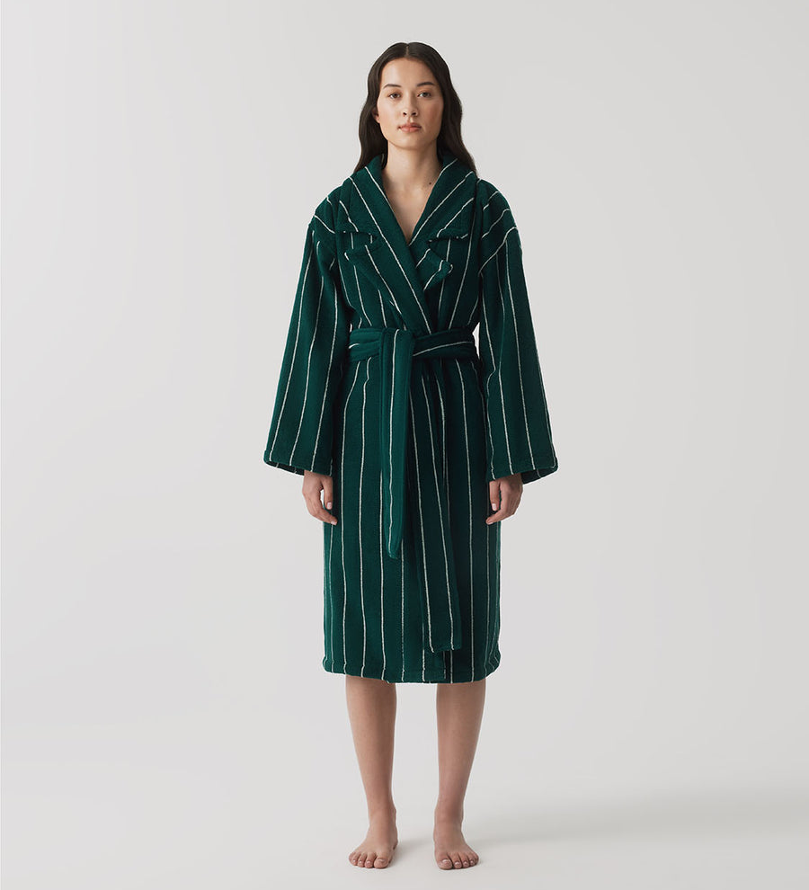 HOMMEY - ROBE | TERRY [SIZE:L/XL CLR:HUNTER]