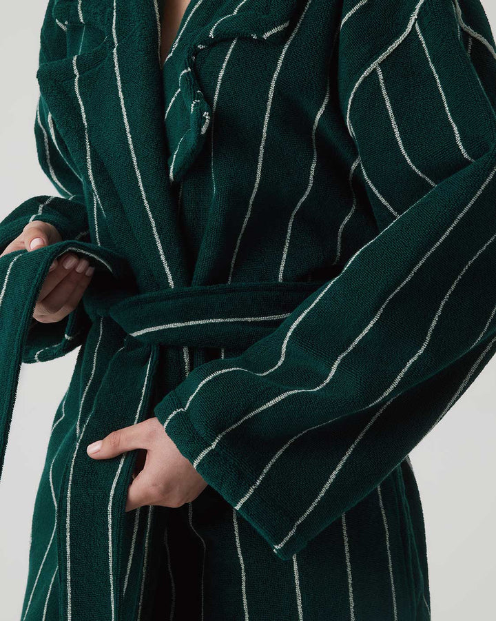 HOMMEY - ROBE | TERRY [SIZE:L/XL CLR:HUNTER]