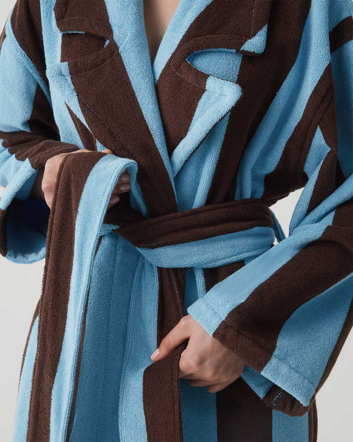 HOMMEY - ROBE | TERRY [SIZE:S/M CLR:ICED CHOCOLATE]