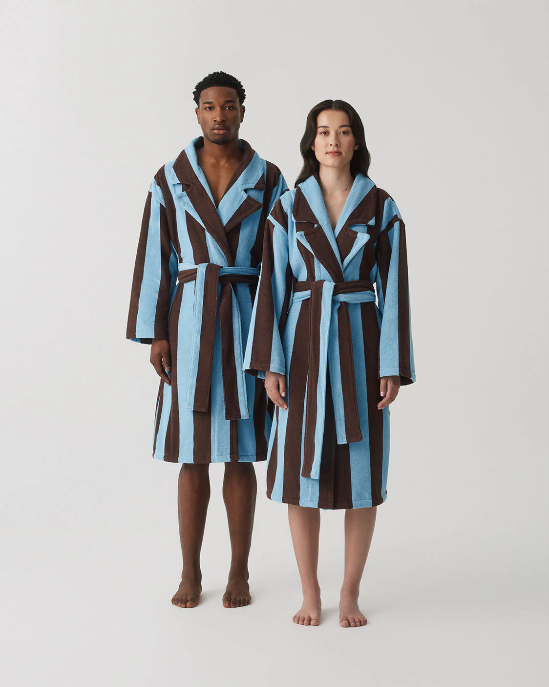 HOMMEY - ROBE | TERRY [SIZE:S/M CLR:ICED CHOCOLATE]