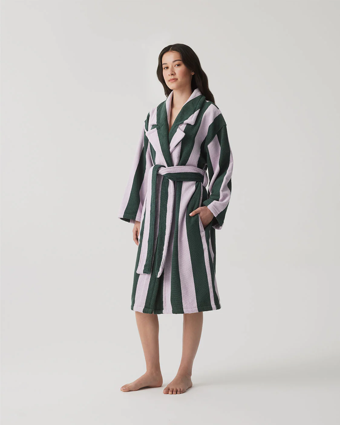 HOMMEY - ROBE | TERRY [SIZE:L/XL CLR:WILDFLOWER]