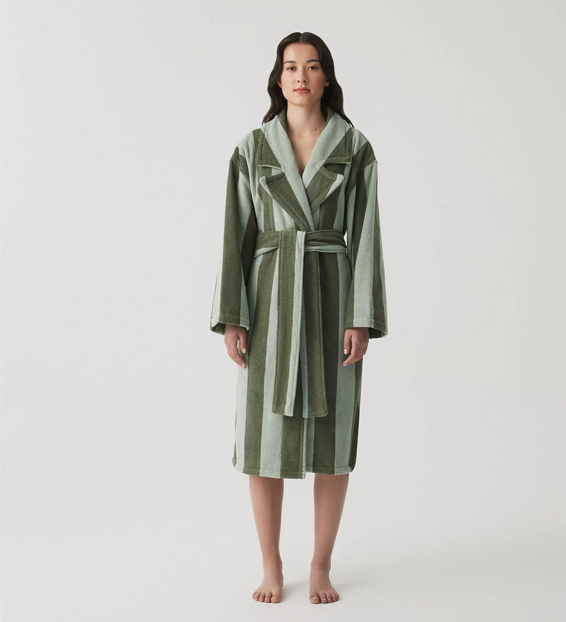 HOMMEY - ROBE | TERRY [SIZE:S/M CLR:PEPPERMINT]