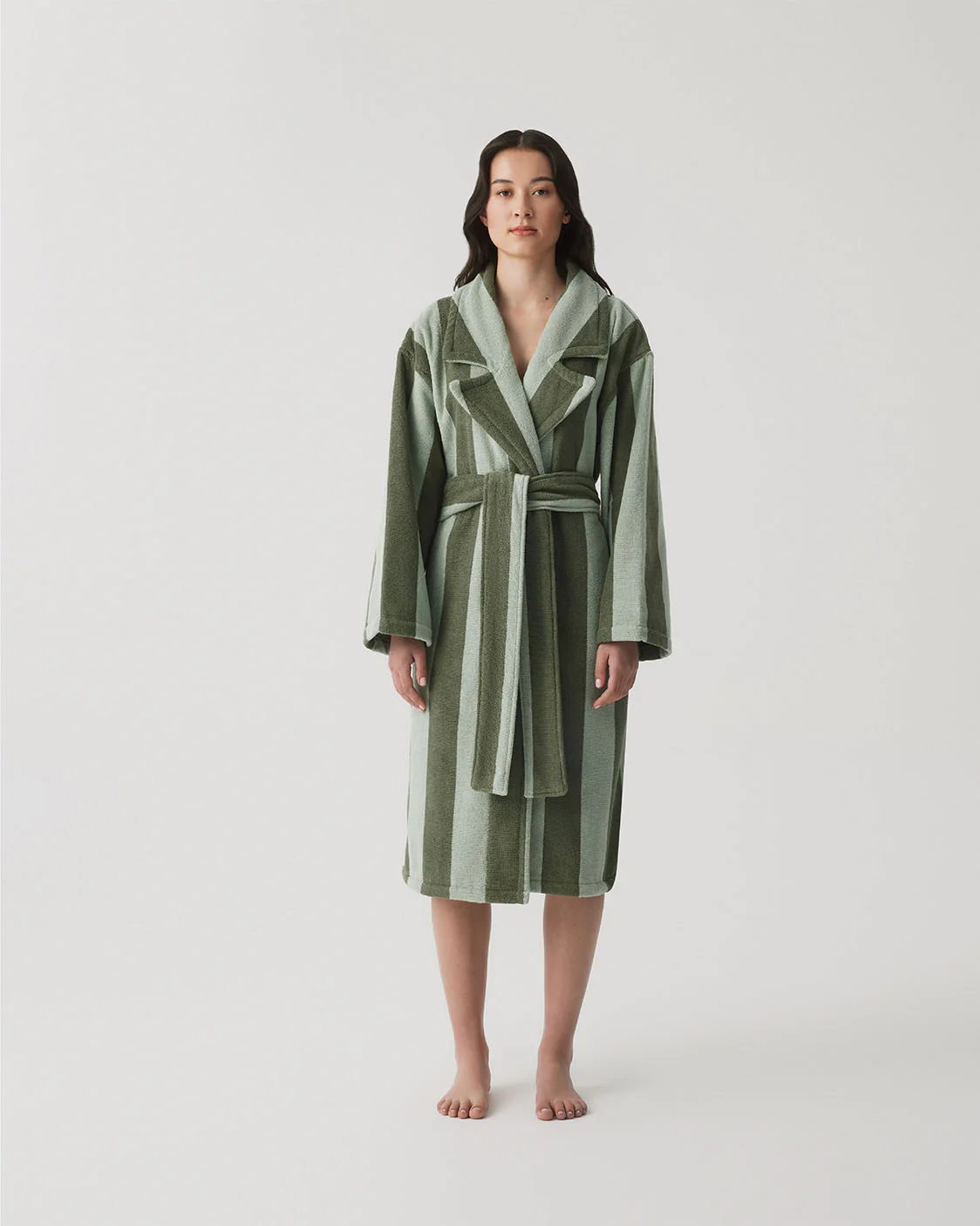 HOMMEY - ROBE | TERRY [SIZE:S/M CLR:PEPPERMINT]