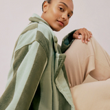 HOMMEY - ROBE | TERRY [SIZE:L/XL CLR:PEPPERMINT]