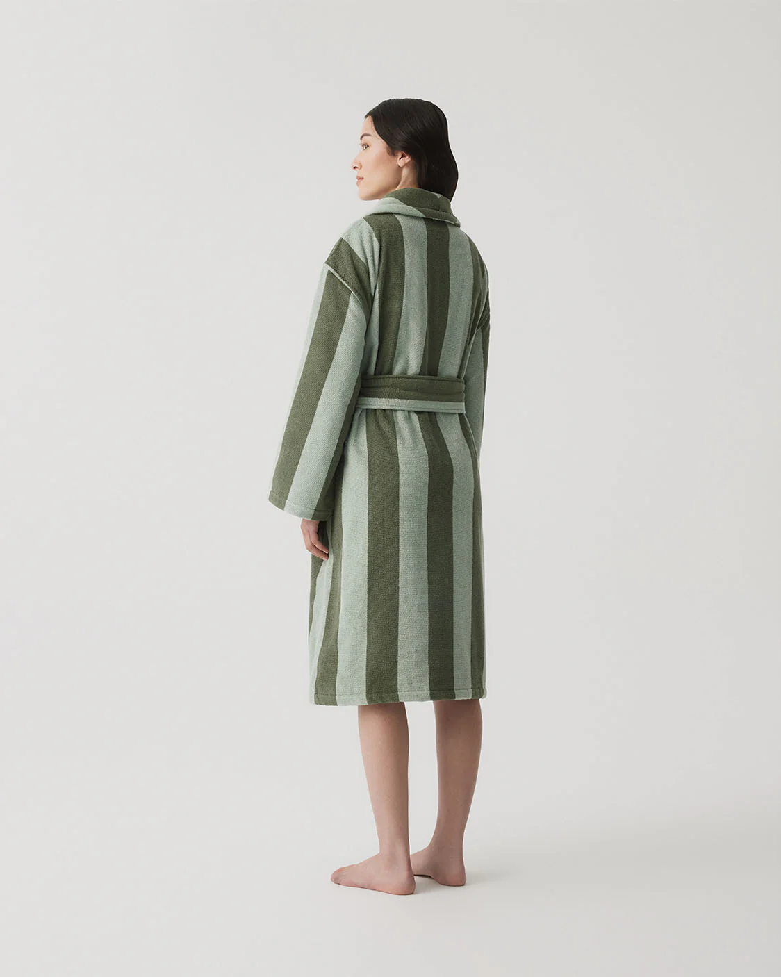 HOMMEY - ROBE | TERRY [SIZE:L/XL CLR:PEPPERMINT]
