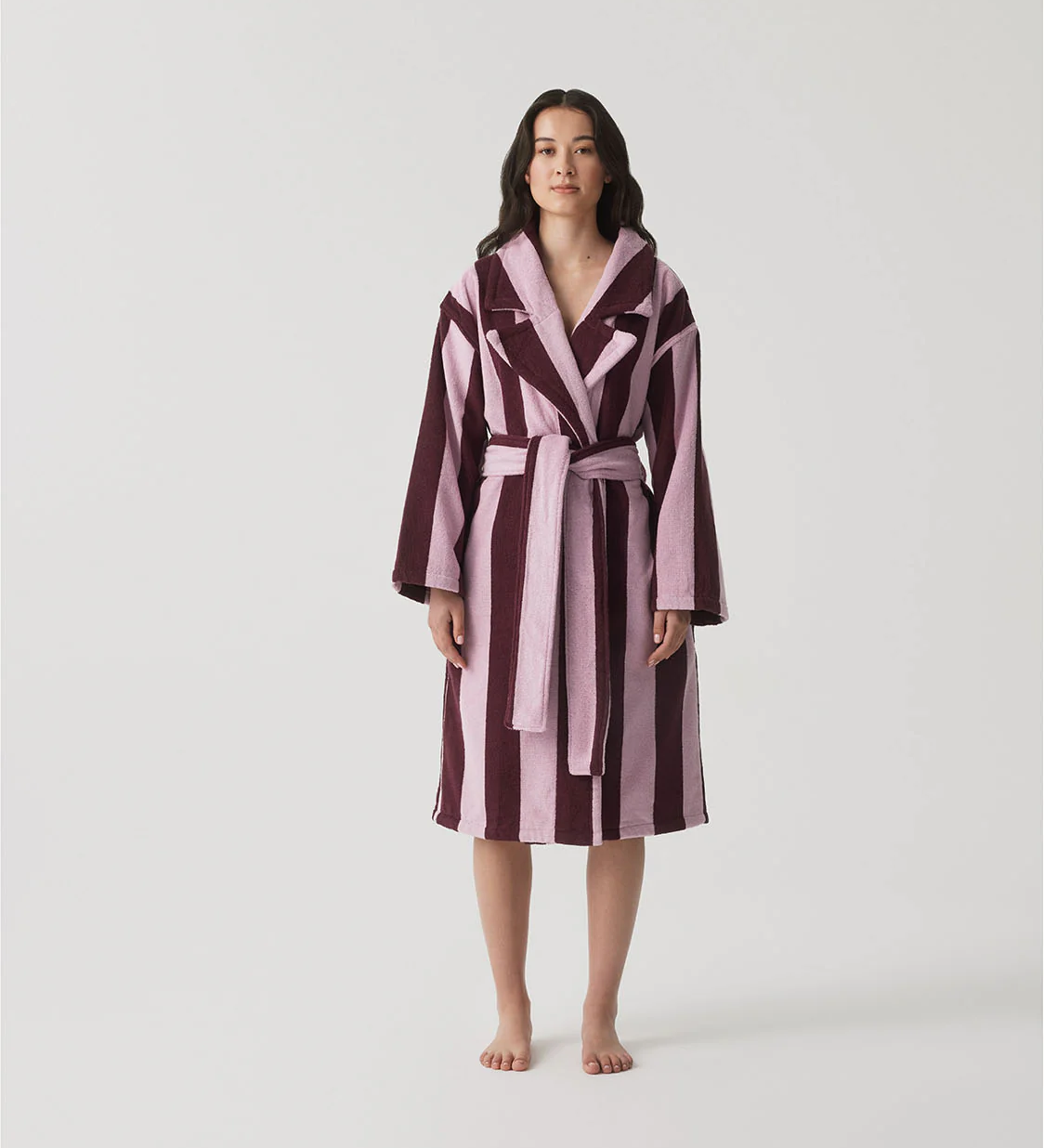 HOMMEY - ROBE | TERRY [SIZE:S/M CLR:BOYSENBERRY]