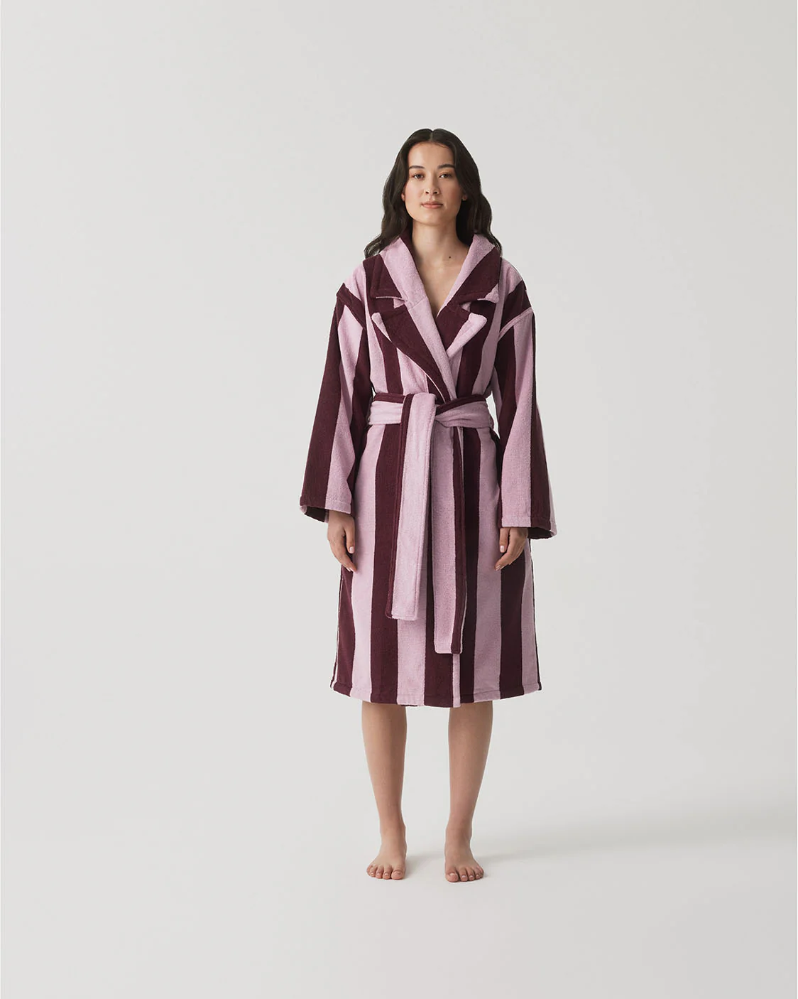 HOMMEY - ROBE | TERRY [SIZE:S/M CLR:BOYSENBERRY]