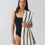 HOMMEY BEACH TOWEL | REVERSIBLE [CLR:MIDNIGHT]