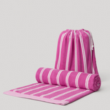 HOMMEY BEACH TOWEL | REVERSIBLE [CLR:HIBISCUS]