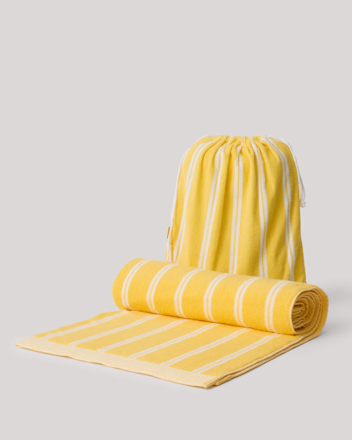HOMMEY BEACH TOWEL | REVERSIBLE [CLR:LEMON]