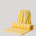 HOMMEY BEACH TOWEL | REVERSIBLE [CLR:LEMON]