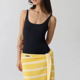 HOMMEY BEACH TOWEL | REVERSIBLE [CLR:LEMON]