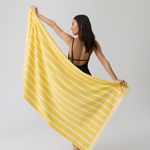 HOMMEY BEACH TOWEL | REVERSIBLE [CLR:LEMON]