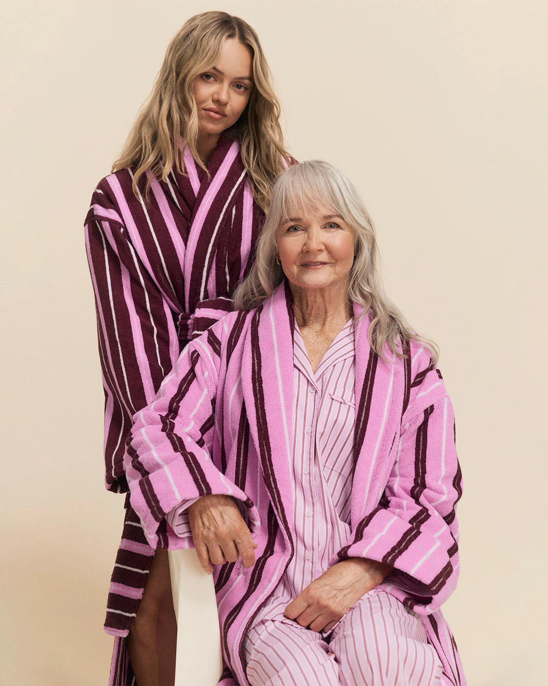 HOMMEY - ROBE | TERRY [SIZE:S/M CLR:FUCHSIA]