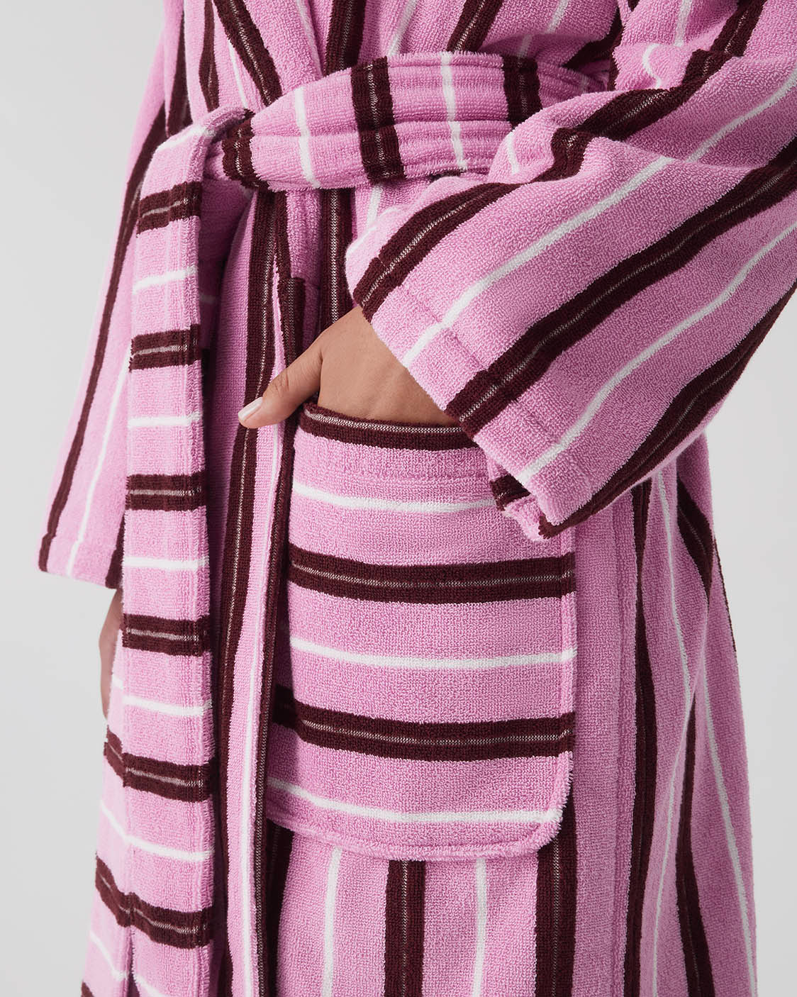HOMMEY - ROBE | TERRY [SIZE:S/M CLR:FUCHSIA]
