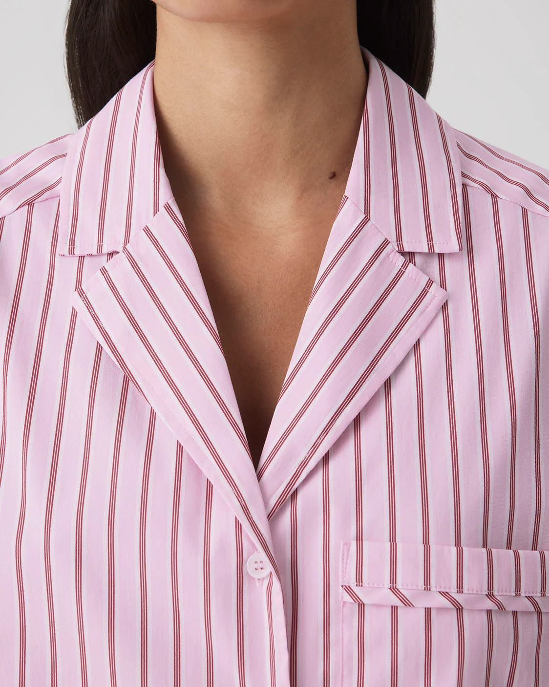 HOMMEY - LONG SLEEVE SLEEP SHIRT | POPPY [SIZE:M]