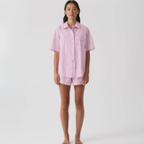 HOMMEY - SHORT SLEEVE SLEEP SHIRT | POPPY [SIZE:M]