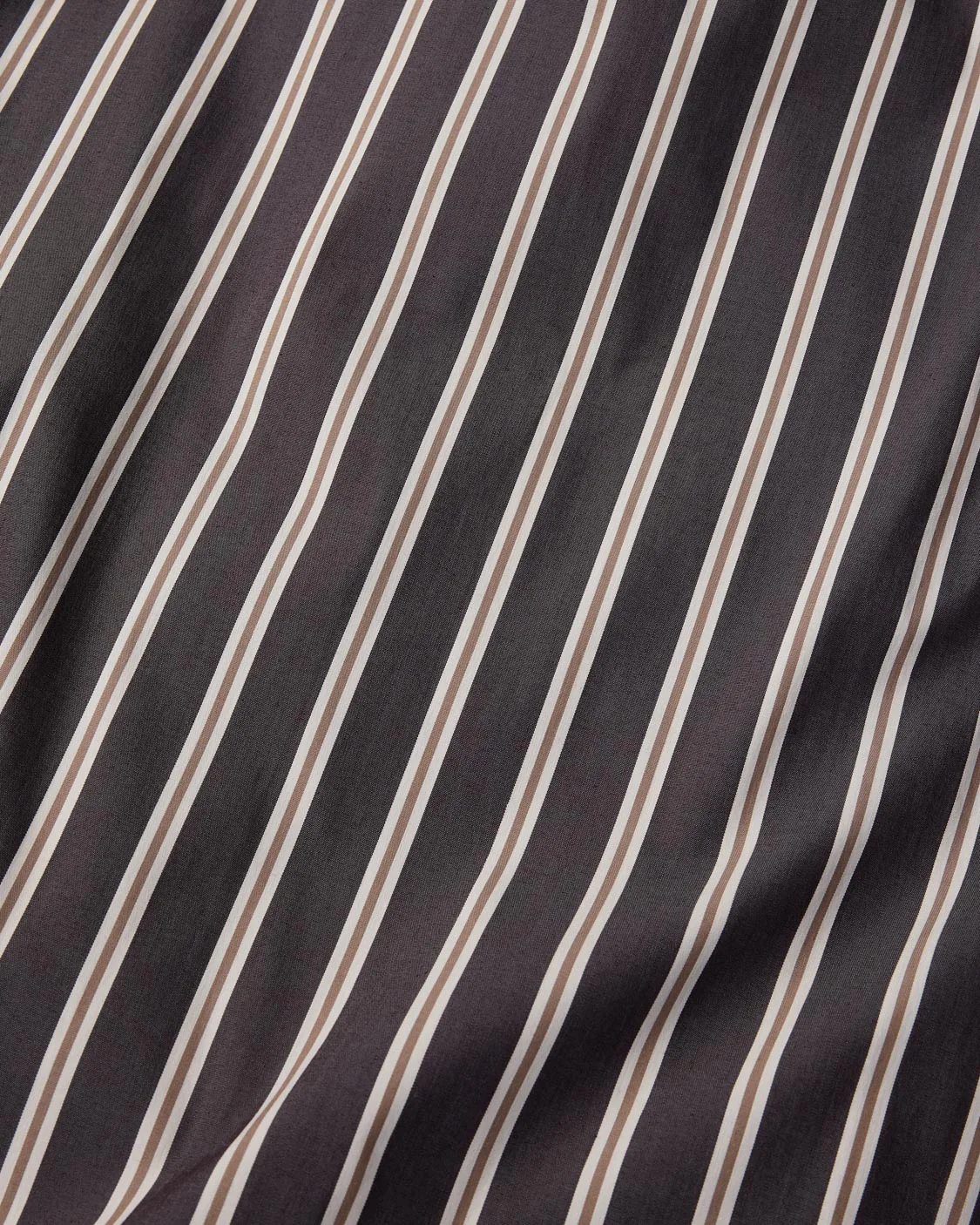 HOMMEY - LONG SLEEVE SHIRT [SIZE:XXS CLR:CHOCOLATE]