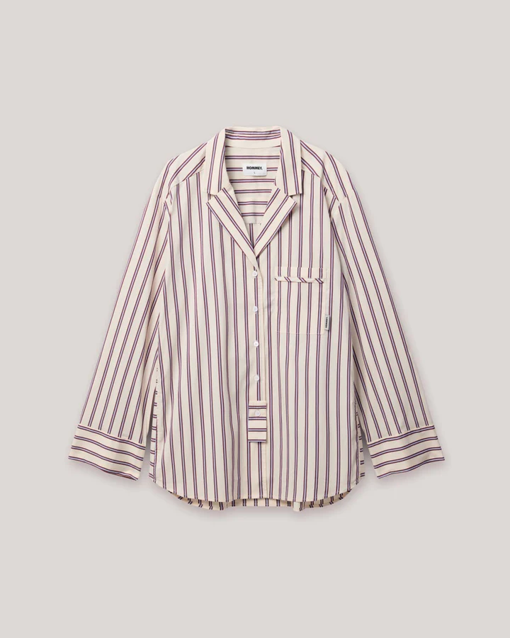 HOMMEY - LONG SLEEVE SHIRT [SIZE:XXS CLR:CREAM]