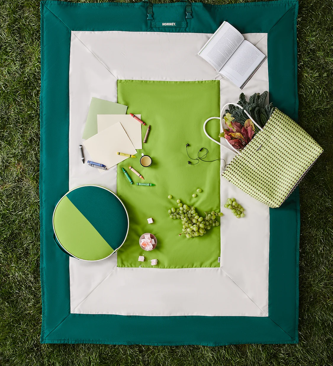 HOMMEY - PICNIC BLANKET [CLR:WILLOW]