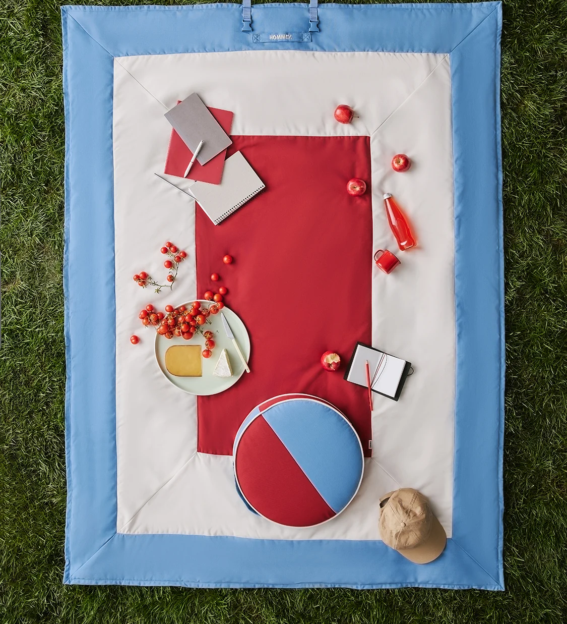 HOMMEY - PICNIC BLANKET [CLR:BERRY]