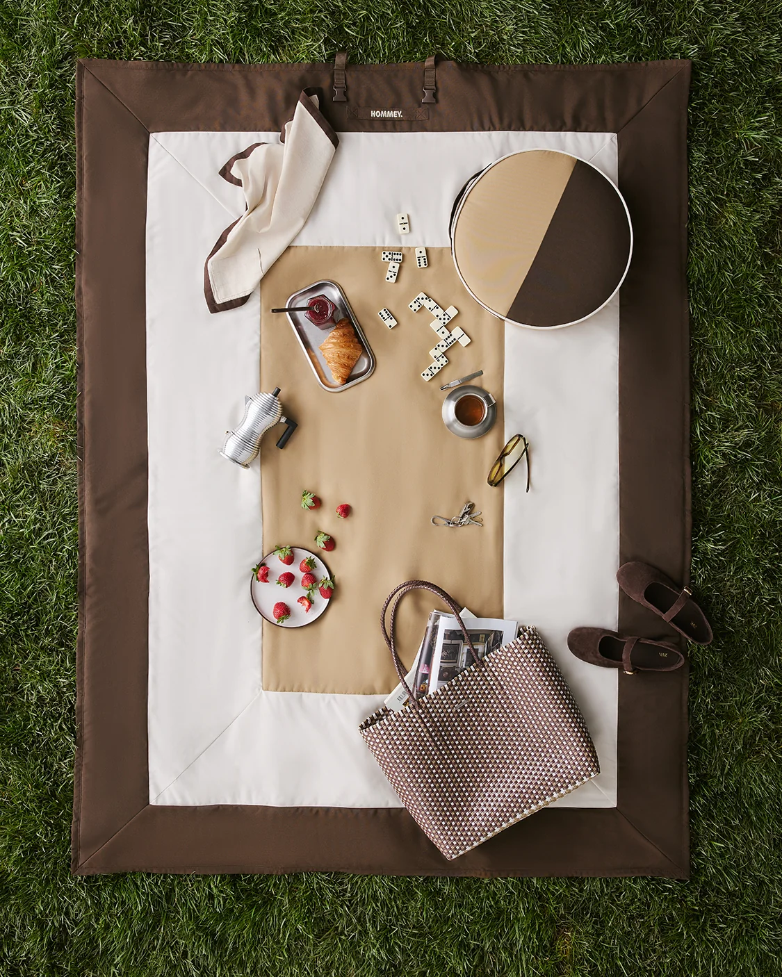 HOMMEY - PICNIC BLANKET [CLR:OAK]