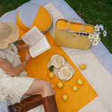 HOMMEY - OUTDOOR CUSHION [CLR:MARIGOLD]