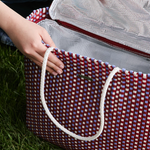 HOMMEY - INSULATED TOTE BAG [CLR:BERRY]