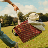 HOMMEY - INSULATED TOTE BAG [CLR:BERRY]
