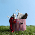 HOMMEY - INSULATED TOTE BAG [CLR:BERRY]