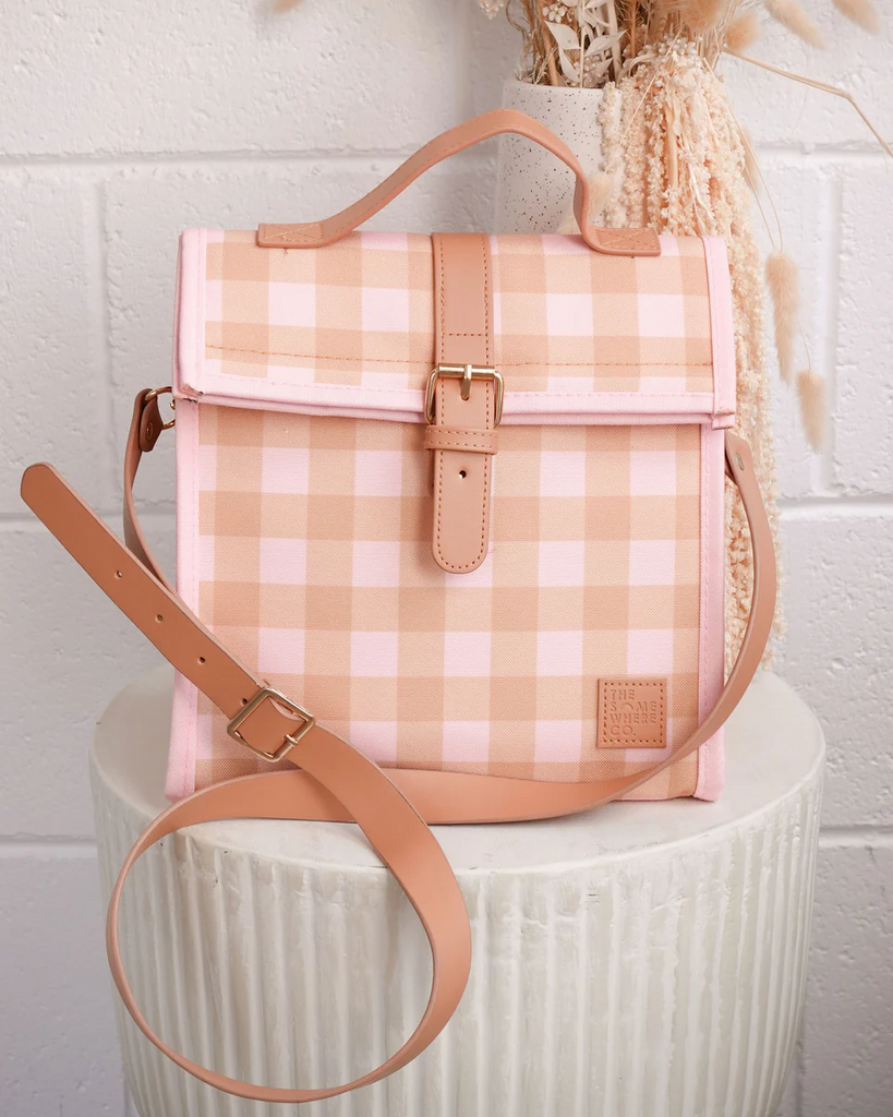 THE SOMEWHERE CO - LUNCH SATCHEL | ROSE ALL DAY