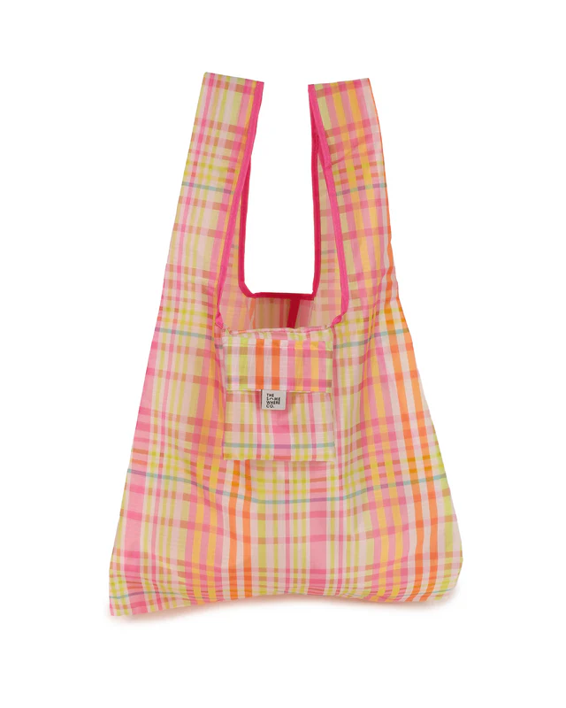 THE SOMEWHERE CO - REUSABLE SHOPPING BAG | LIME SODA 