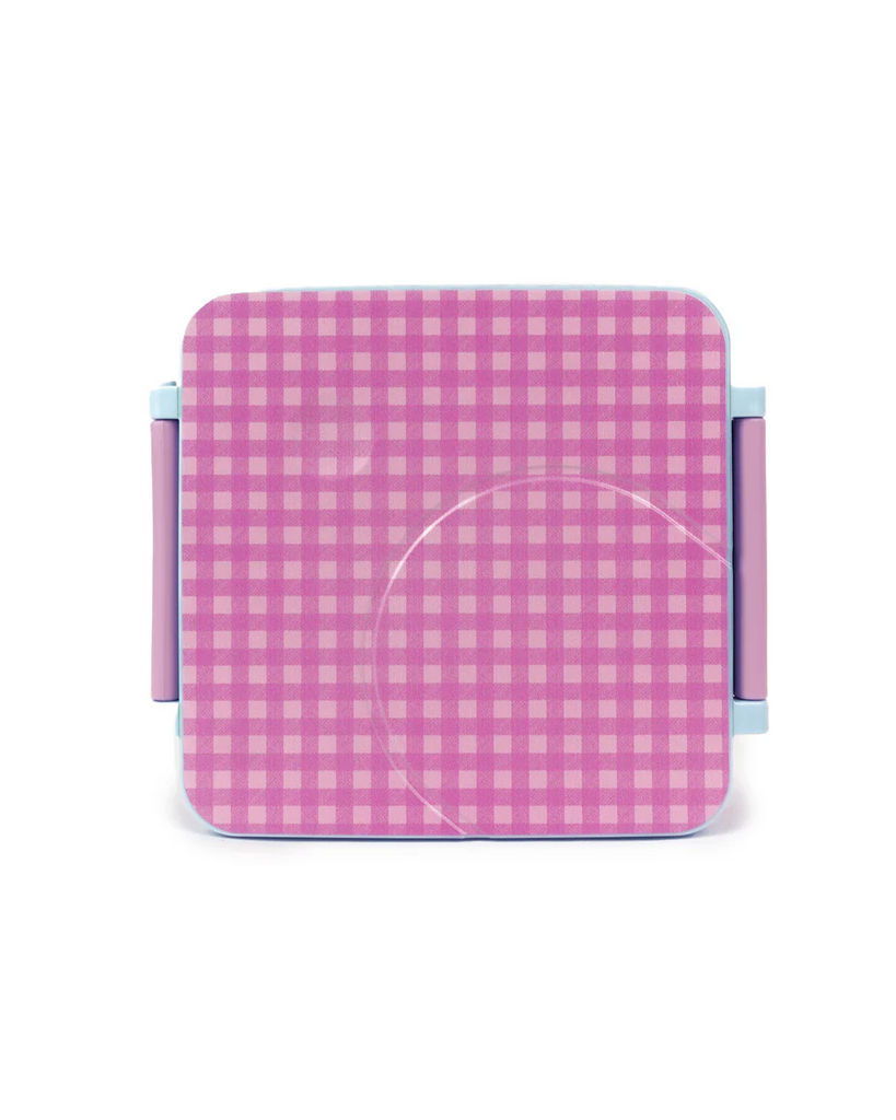 THE SOMEWHERE CO - MINI BENTO LUNCH | LILAC GINGHAM