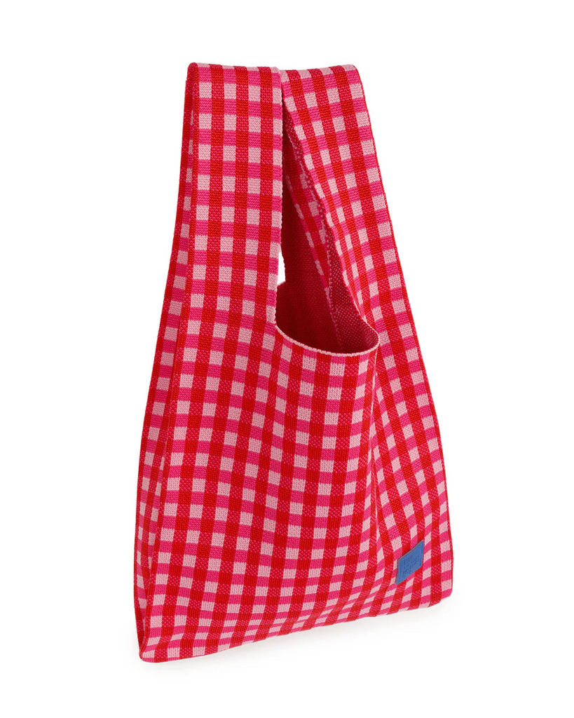 THE SOMEWHERE CO - KNITTED TOTE | CHERRY PIE