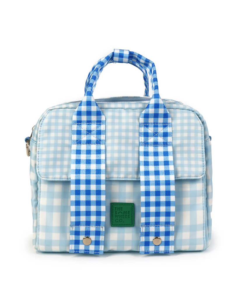 THE SOMEWHERE CO - LUNCH TOTE | BLUEBERRY