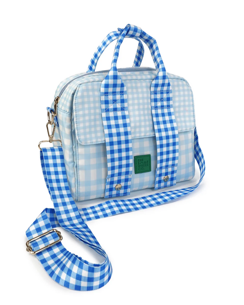 THE SOMEWHERE CO - LUNCH TOTE | BLUEBERRY