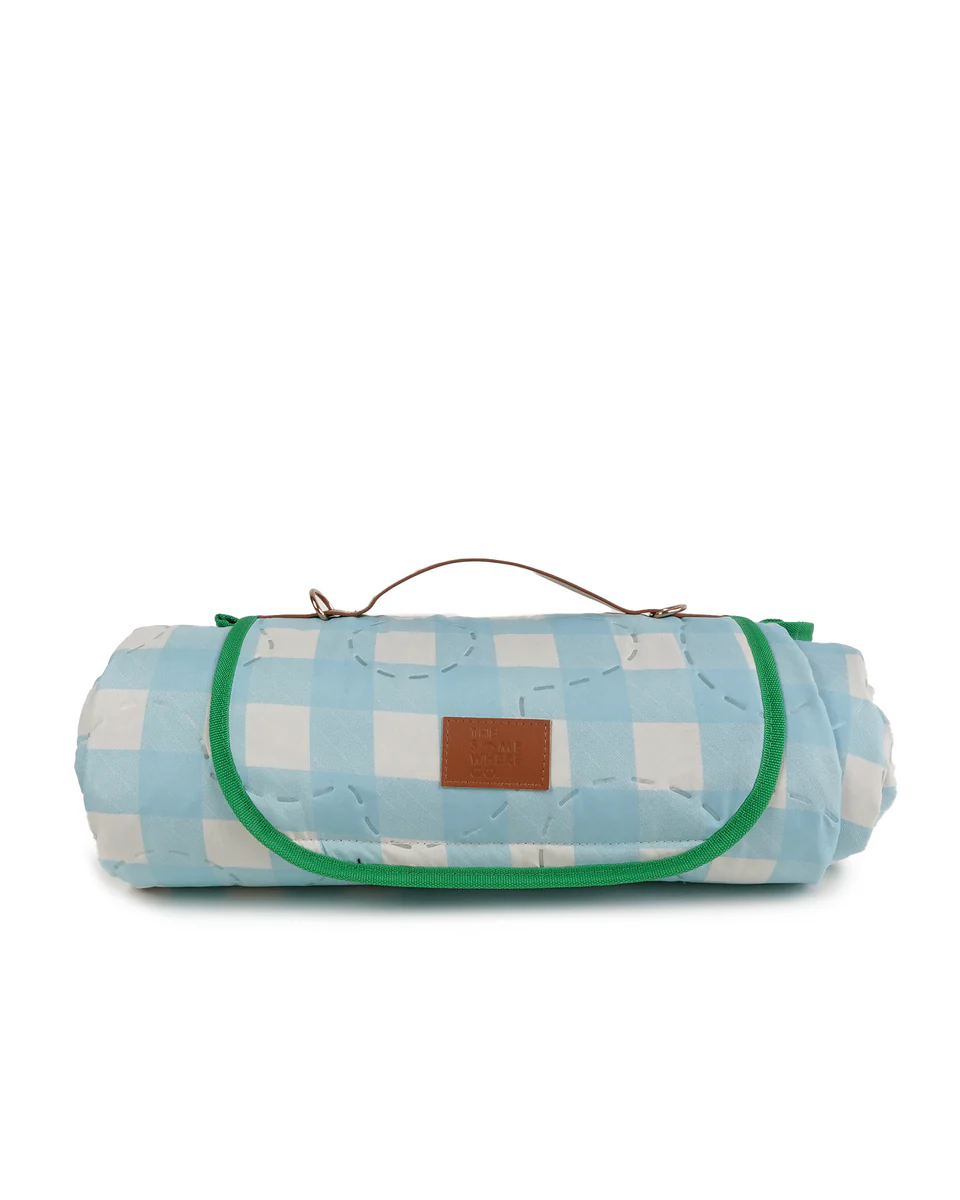 THE SOMEWHERE CO - PICNIC RUG XL | BLUEBERRY