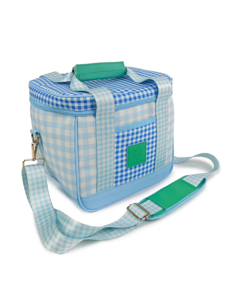 THE SOMEWHERE CO - MIDI COOLER BAG | BLUEBERRY