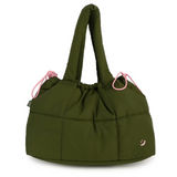 THE SOMEWHERE CO - MARSHMALLOW MIDI TOTE | KHAKI