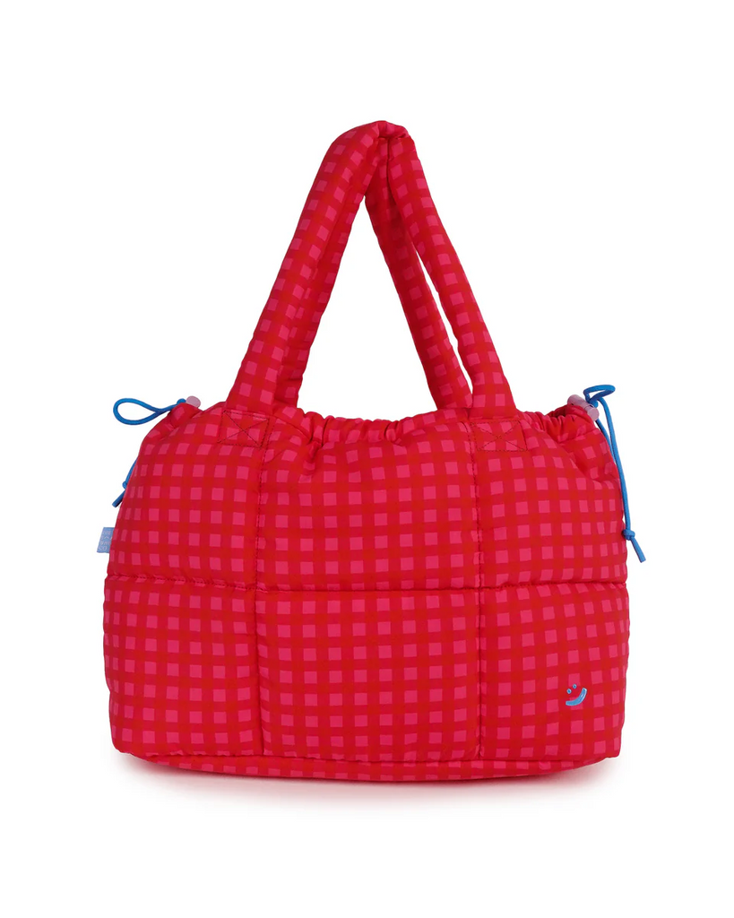 THE SOMEWHERE CO - MARSHMALLOW MIDI TOTE | CHERRY PIE